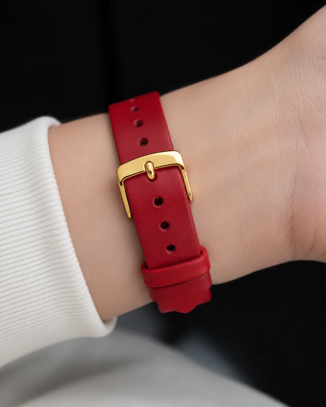 Satin Leather Red (16mm) - Image 3